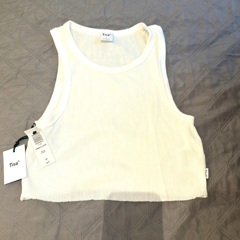Tna Ribbed crop top